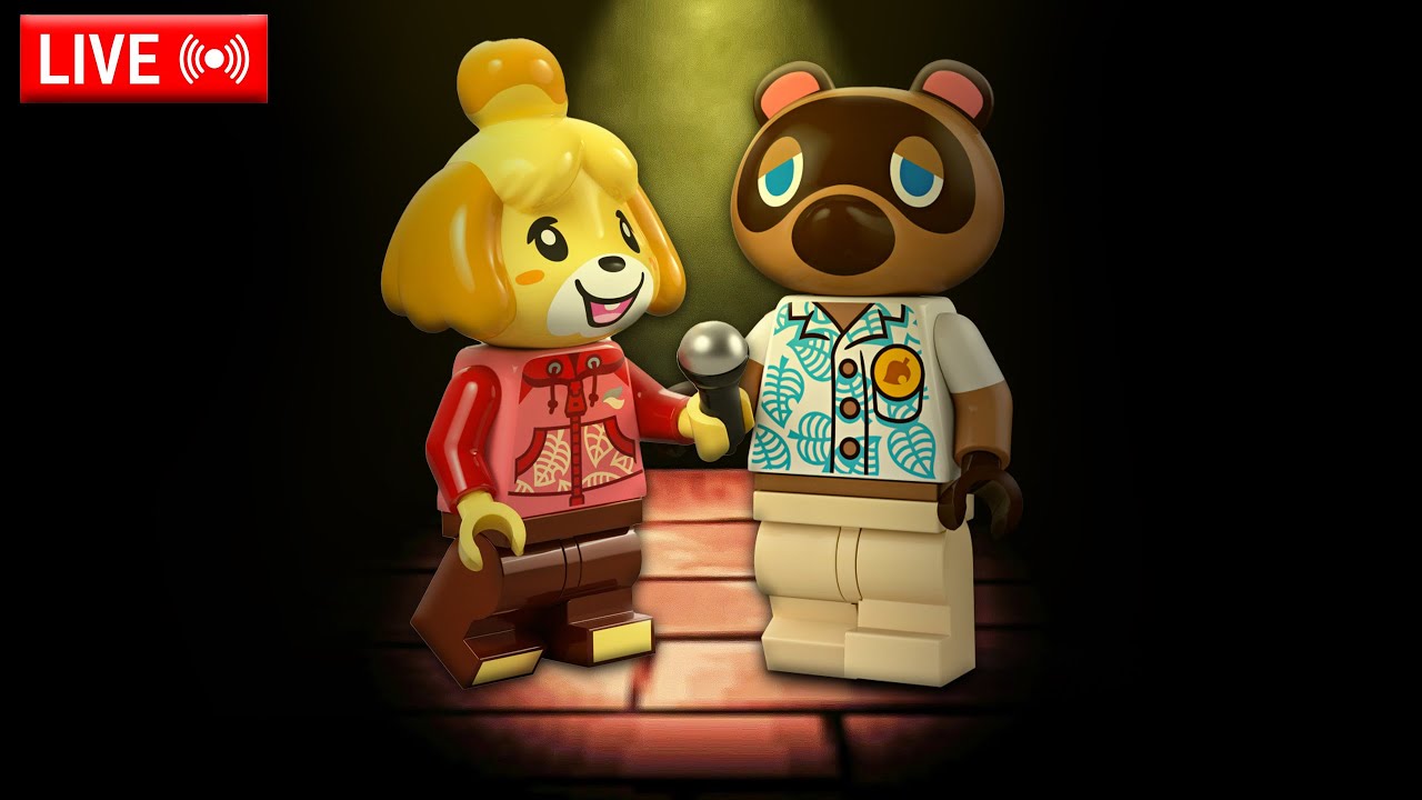Animal Crossing LEGO Building LIVESTREAM?!