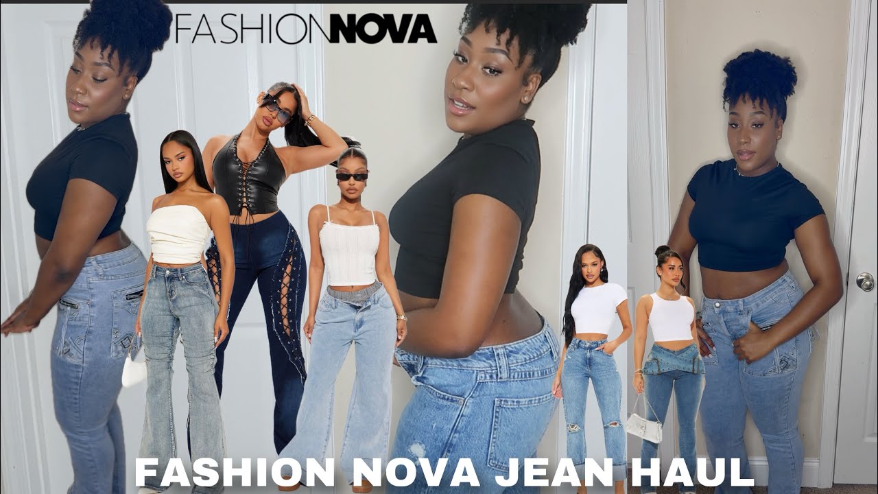FASHION NOVA JEANS HAUL ✨