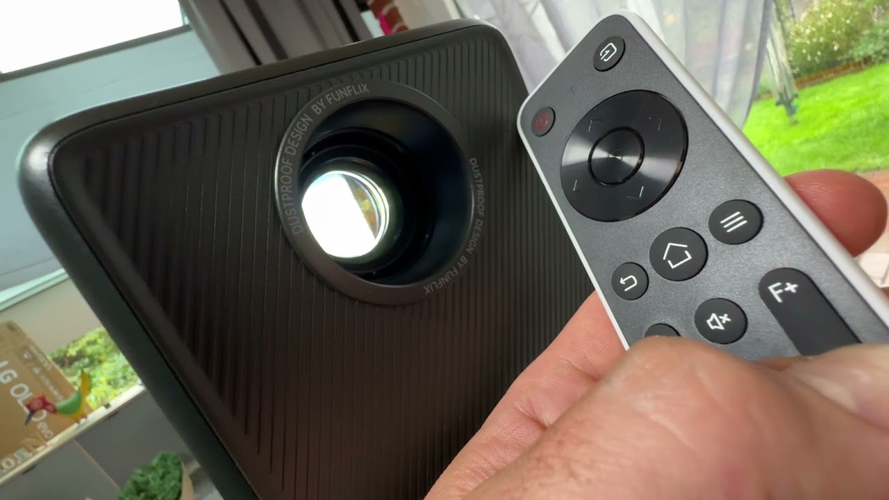 FunFlix G1 digital Video projector Unboxing and instructions