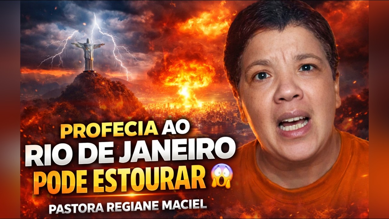 UM GRANDE ALERTA DE PROFECIA PARA O RIO DE JANEIRO A QUALQUER MOMENTO- REGIANE MACIEL