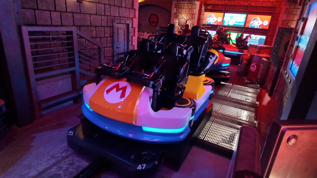 2026 MarioKart: Bowser's Challange Ride at Universal Studios Hollywood |4K POV 60FPS