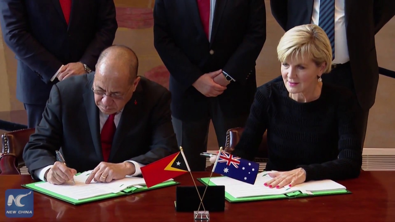 Australia, Timor-Leste sign maritime boundaries treaty