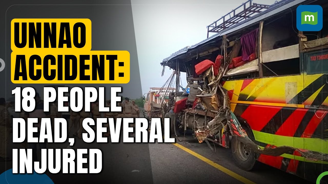 Unnao Accident: 18 Dead, 19 Injured As Bus Collides with Milk-Tanker on Agra-Lucknow Expressway
