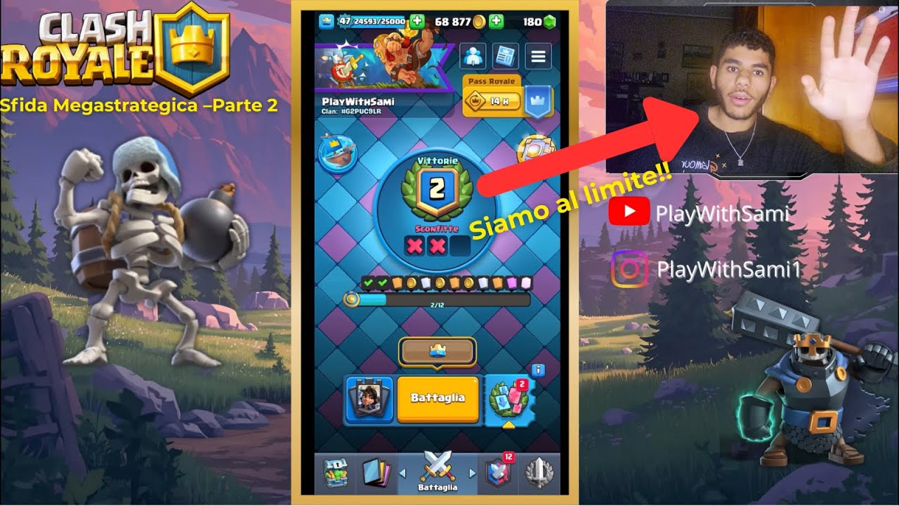 Sfida Megastrategica su Clash Royale: tra vittorie e sconfitte (Parte 2)
