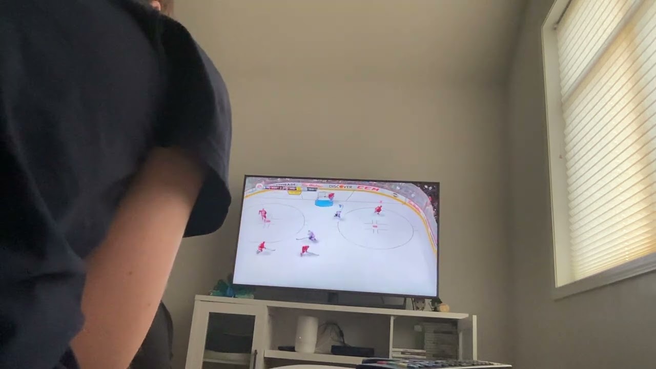 NHL 15 capitals VS coyotes FT my dad