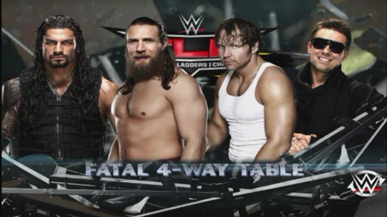 Wwe Tables, Ladders & Chairs:Fatal 4 Way Tabels Match 