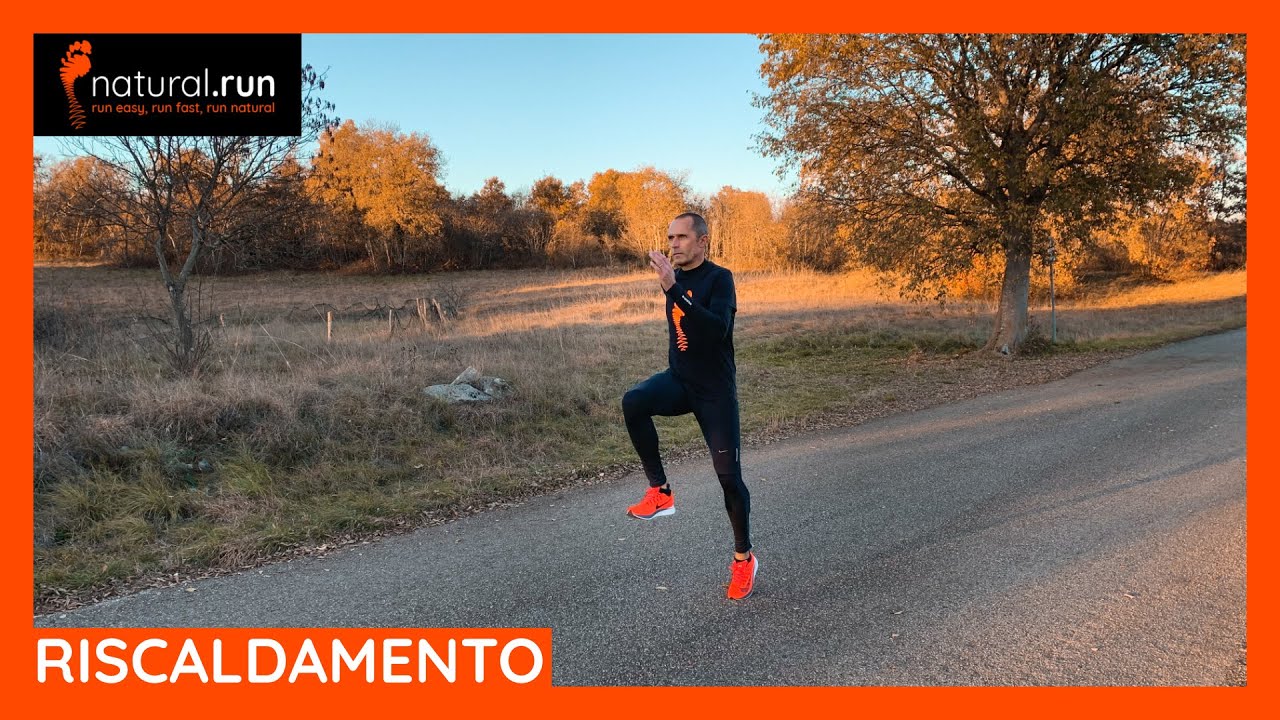 Il mio riscaldamento per la corsa