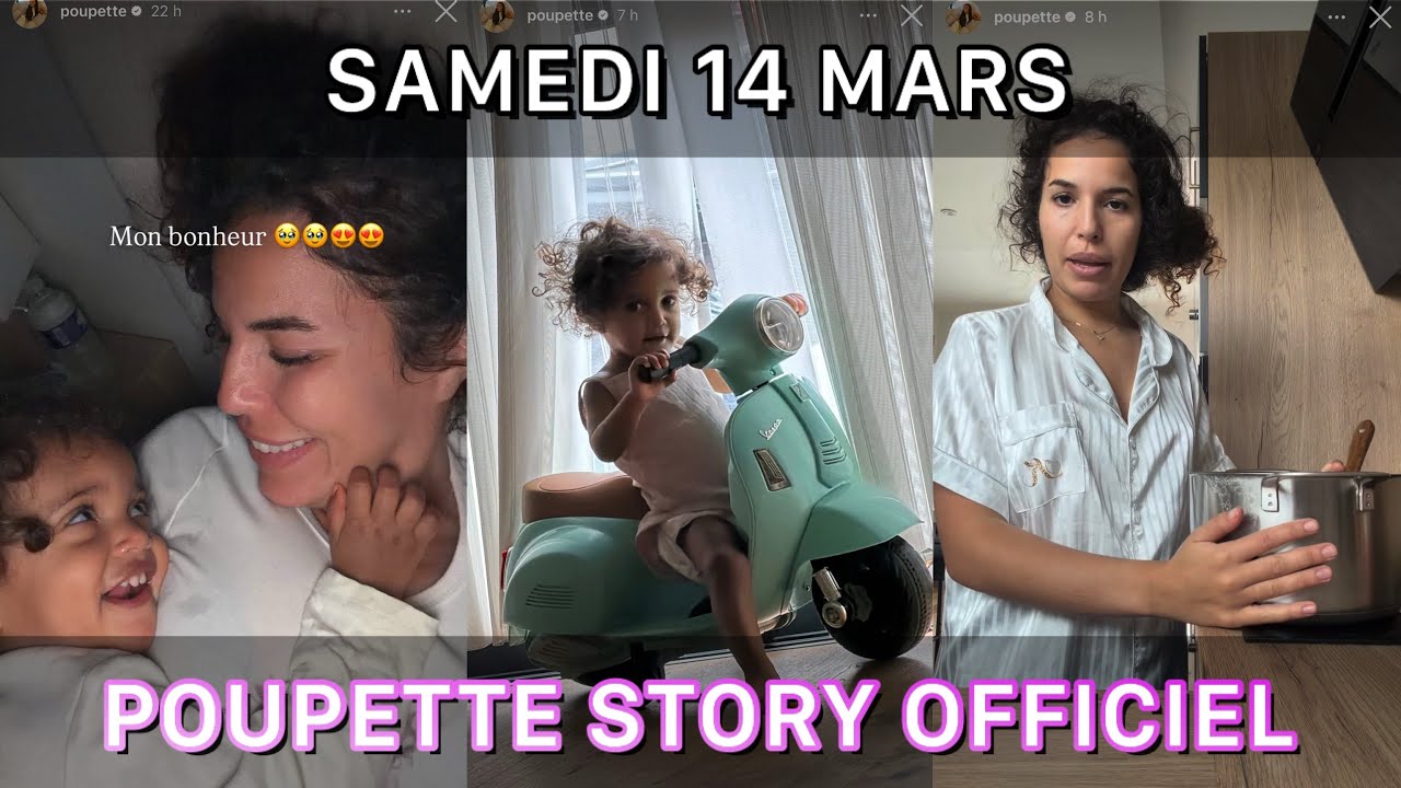 @poupeettte    POUPETTE 🌸 | STORY INSTA | 14 MARS | POUPETTE FATIGUÉ 😪