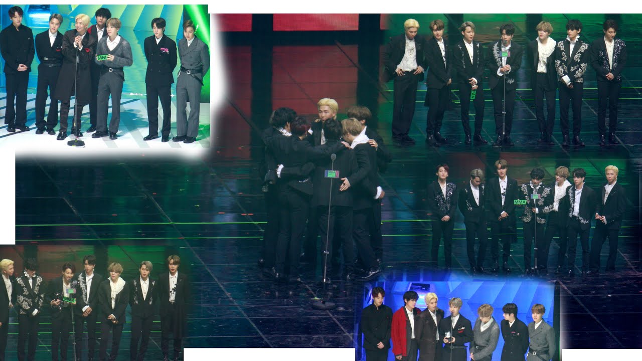 방탄소년단 (BTS) 수상모음 + 엔딩 Ending MMA 191130