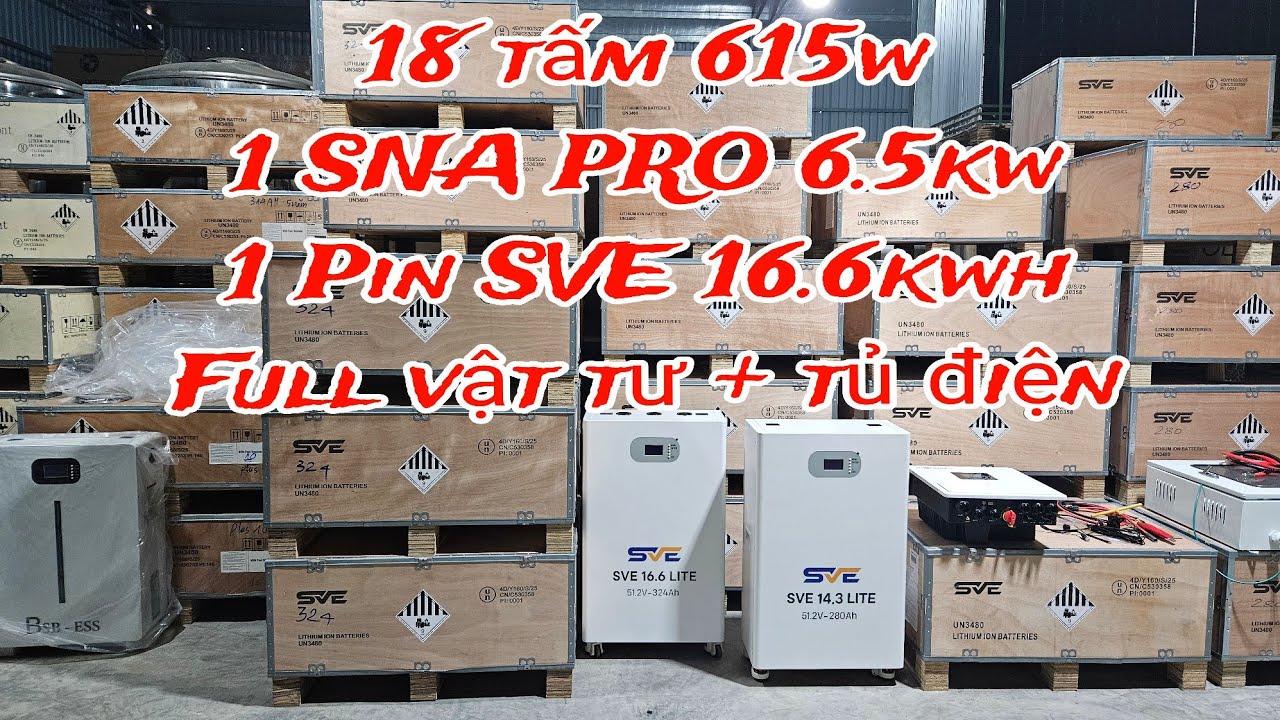 99tr setup Combo Hybrid 11kwp lưu 16.6kwh cực chất 