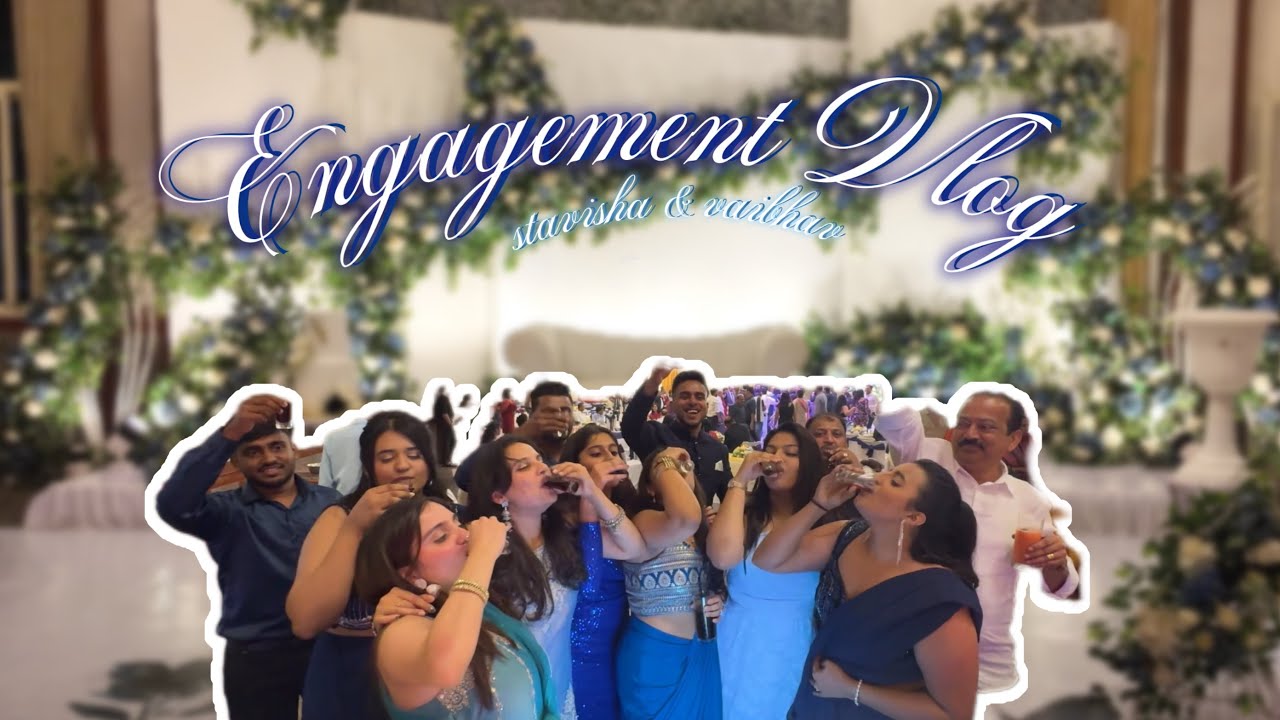 Sisters Engagement Vlog💍🥳 | crazy night, dance & much more 💃🏻 