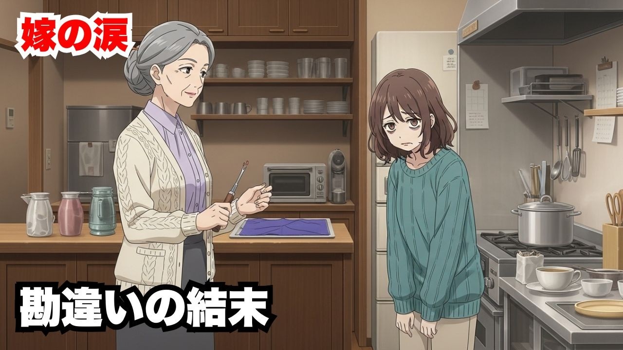 【感動】嫁の手作りプレゼントを切り刻んだ私。直後に嫁が泣いて感謝した理由