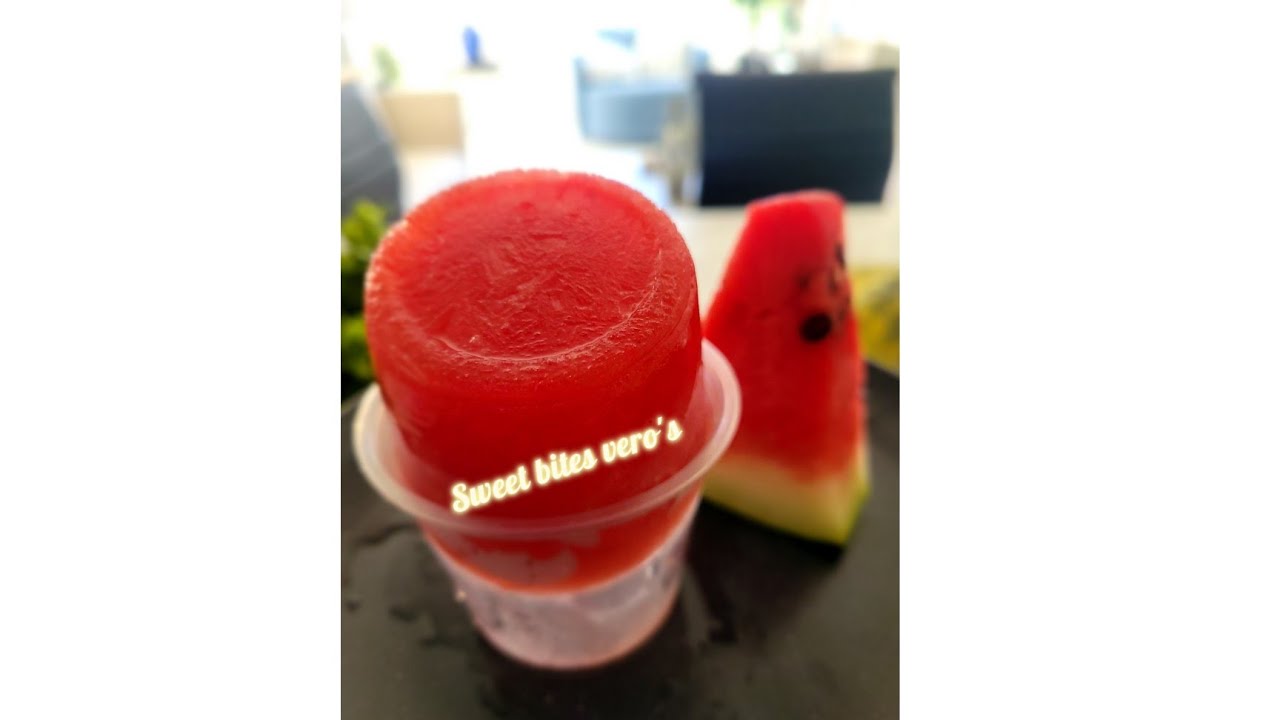 🔴 LIMBER DE WATERMELON 🍉🍉 MELÓN DE AGUA NATURAL Y BIEN  REFRESCANTE 🍉🔴