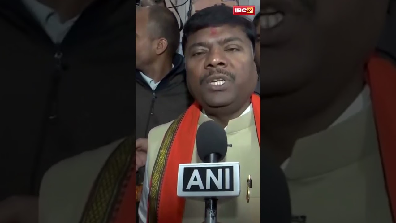 Raipur (Chhattisgarh): Leaders reaction on Oath taking cermony of Chhattisgarh Cabinet at Rajbhawan