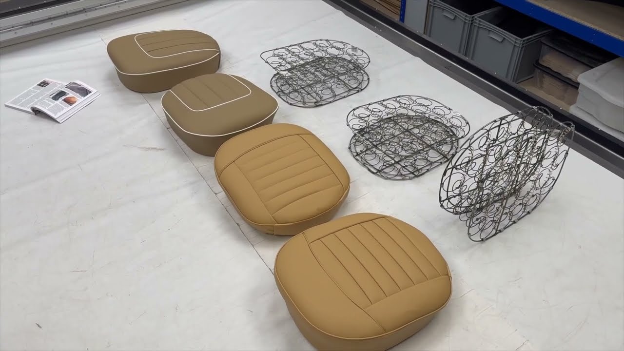 Triumph TR2, TR3, TR3A, TR3B Seat Bases | Differences Explained | Talkin' Trim w/ J-Skin