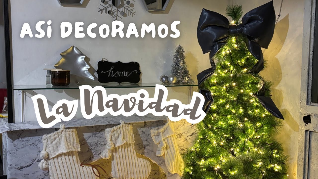 DECORACIÓN NAVIDEÑA🎄Minimalista 2025/ Económica✨ | Laura Guevara 