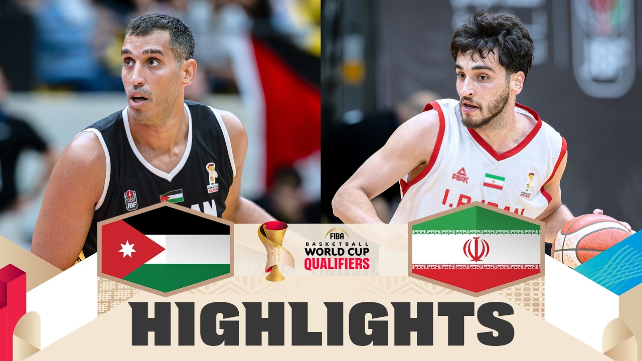 Jordan 🇯🇴 v Iran 🇮🇷 | Highlights | FIBA Basketball World Cup 2027 Asian Qualifiers
