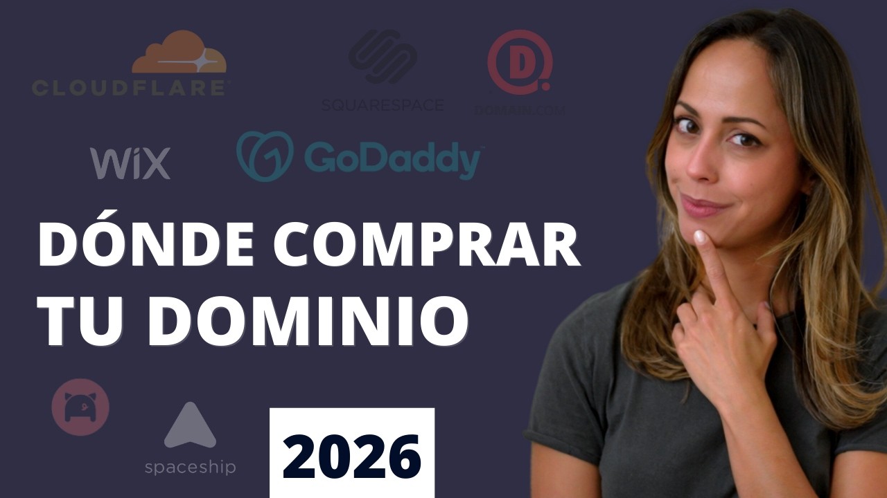 &iquest;D&oacute;nde Comprar Un Dominio 2026? - Mejores Registradores De Dominio 2026