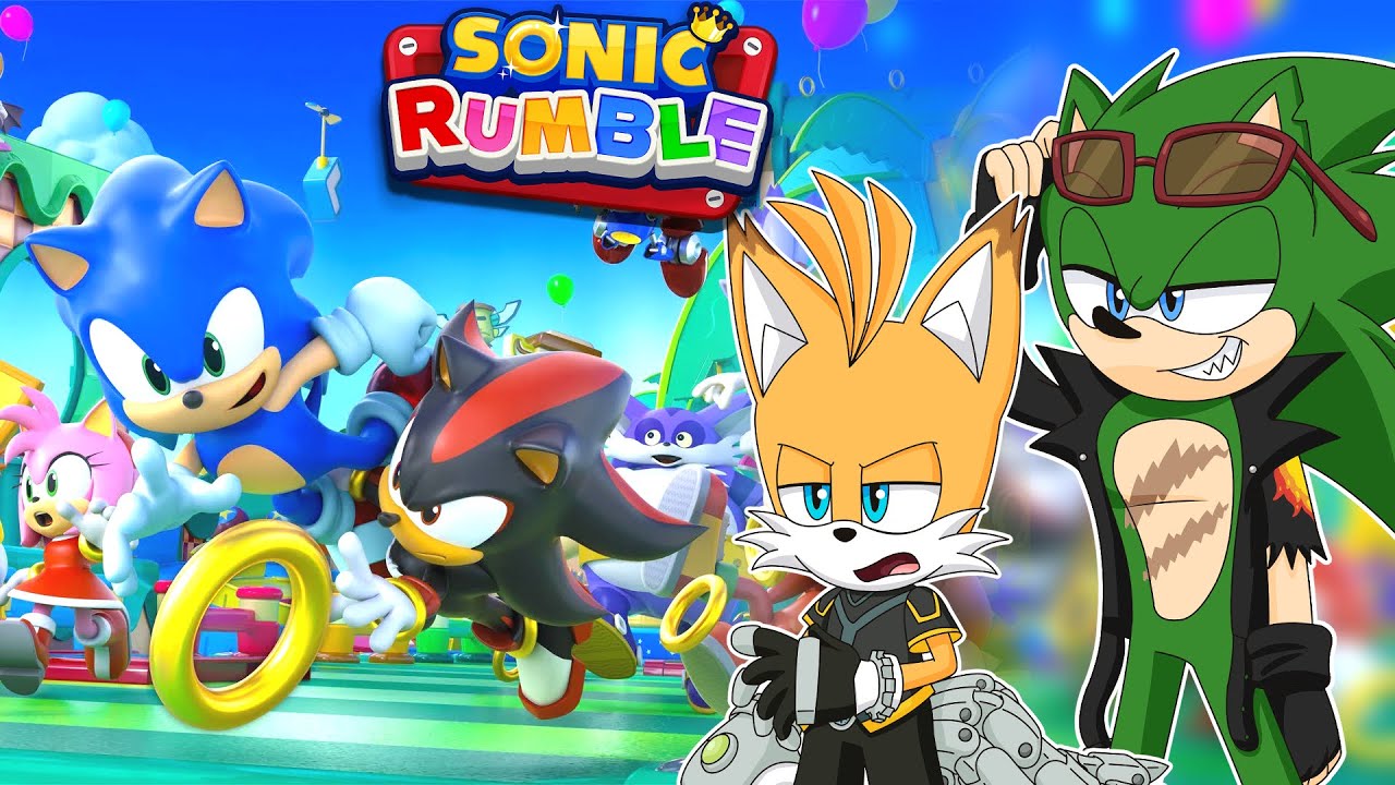 Your King- I mean princess has arrive to Rumble! - Nine and Scourge Play Sonic Rumble