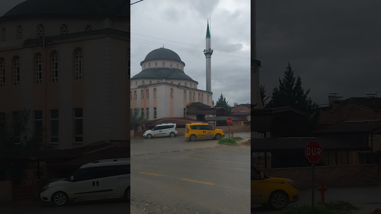 Pamukova mevlana cami ikindi ezanı 