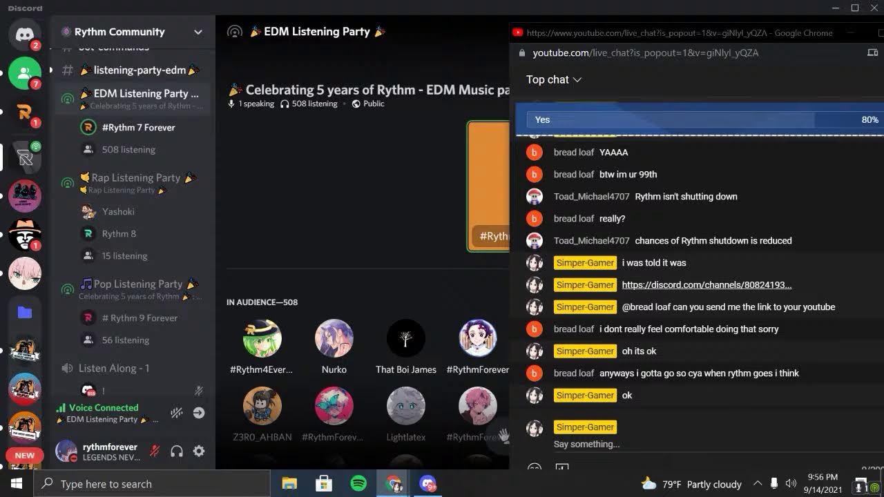 RYTHM SHUTDOWN