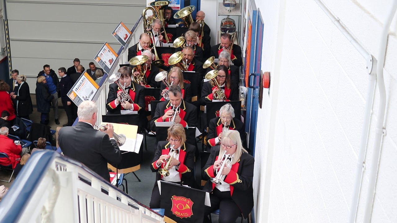 Sussex Brass - RNLI event April 27th 2019 - Playing as guests arrive (3)