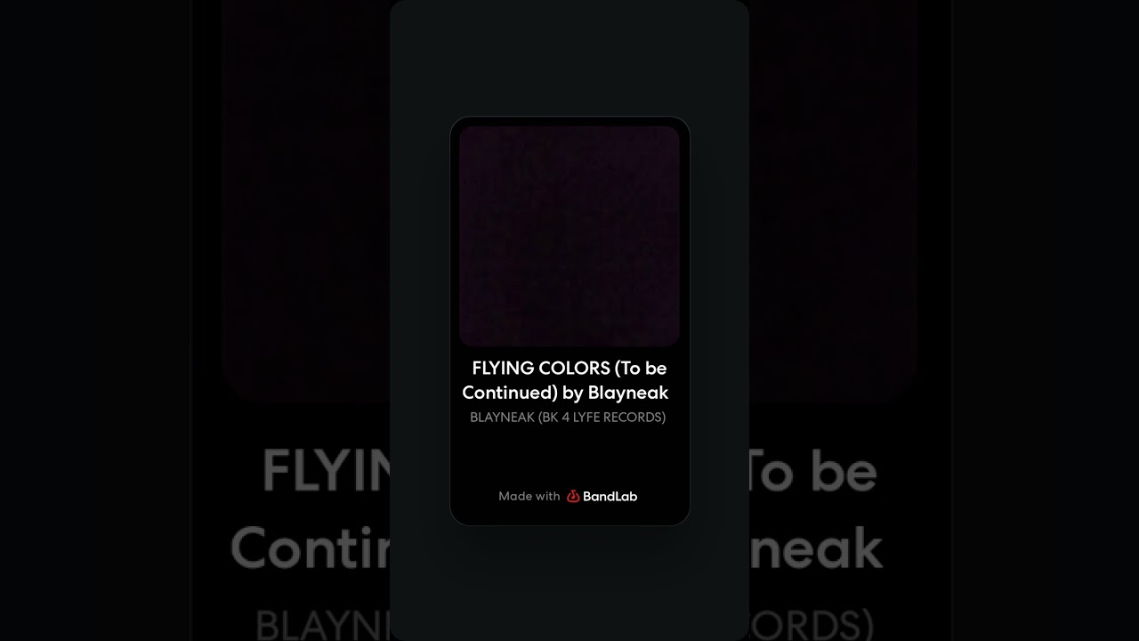 Flying Colours (Pt.2 Bass Version,Final) by Blayneak
