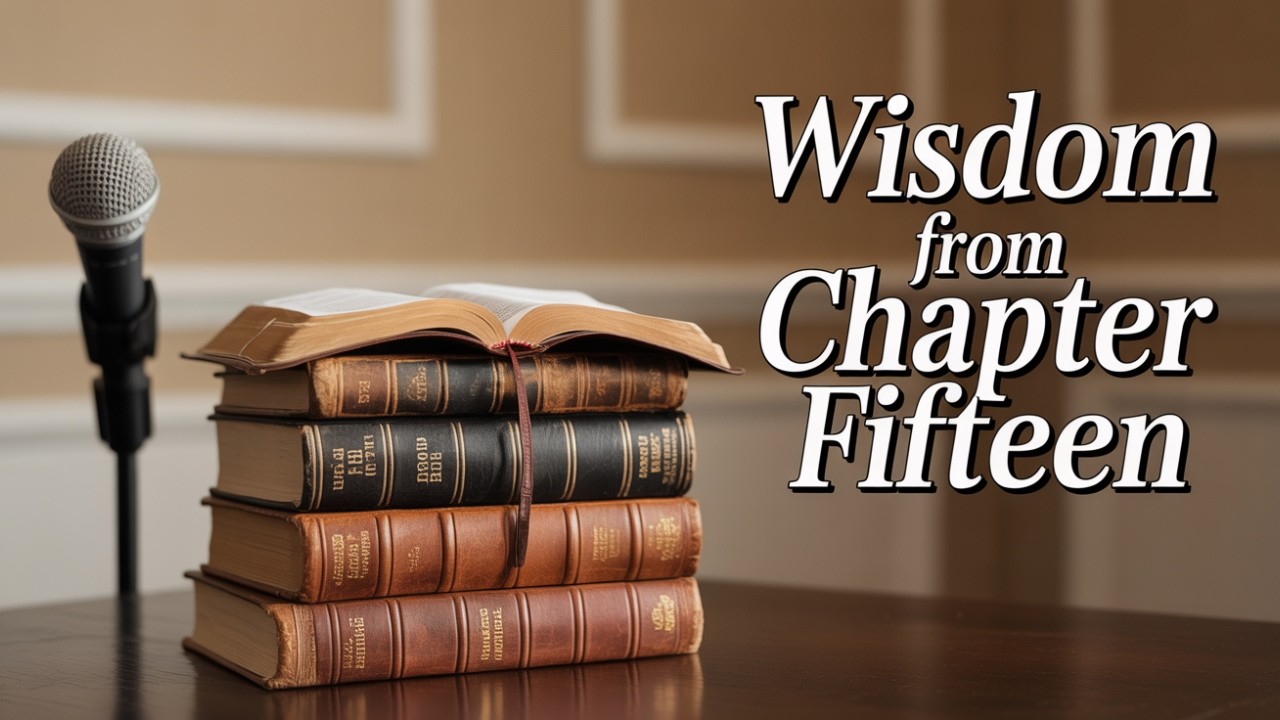 Easy Life Tips From Proverbs 15 That Work!