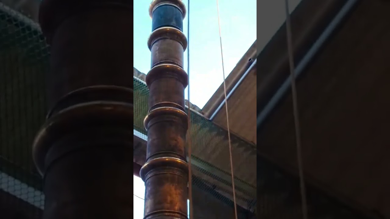 Dwajavarohanam at Lakshmi narasimha temple Thuravoor || GSB Temples ||
