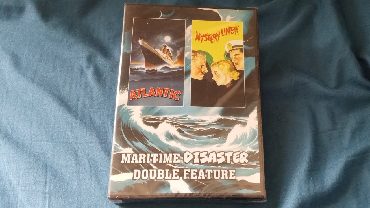 Maritime Disaster Double Feature DVD Unboxing 