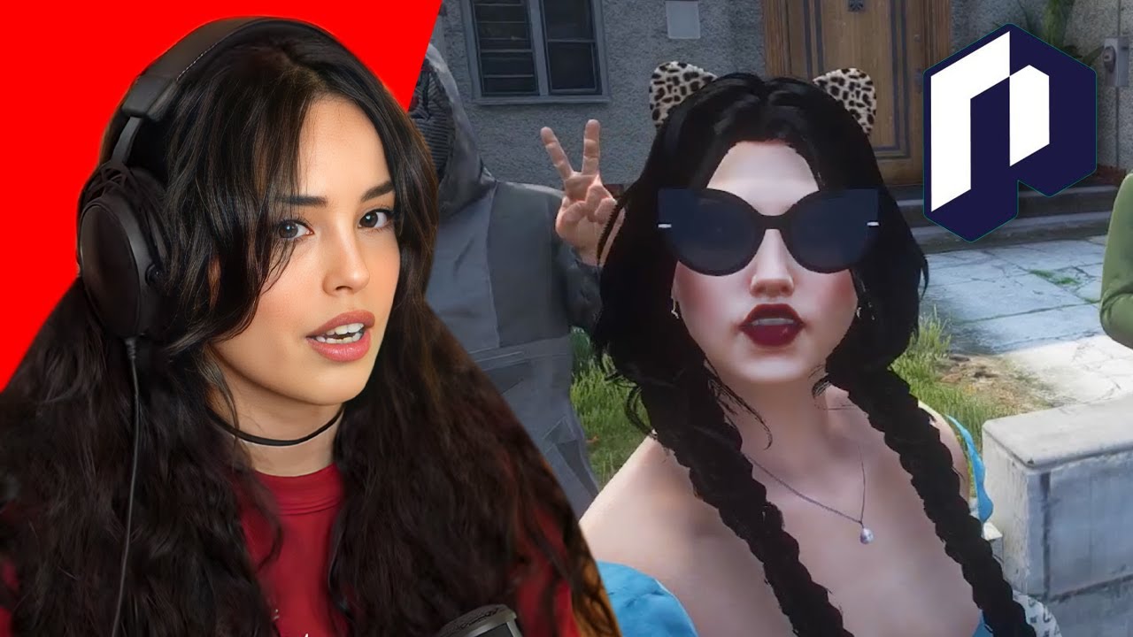 Valkyrae Reacts to NoPixel GTA RP Clips