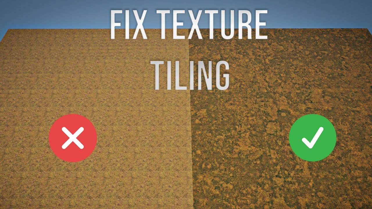 Easy Way to Fix Texture Tiling - Unreal Engine 5
