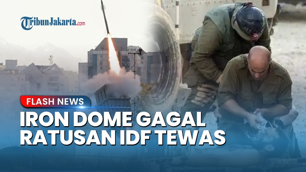 Iron Dome Gagal Halau, Rudal Iran Ratakan Fasilitas Militer, 680 Tentara Zionis Diklaim Tewas