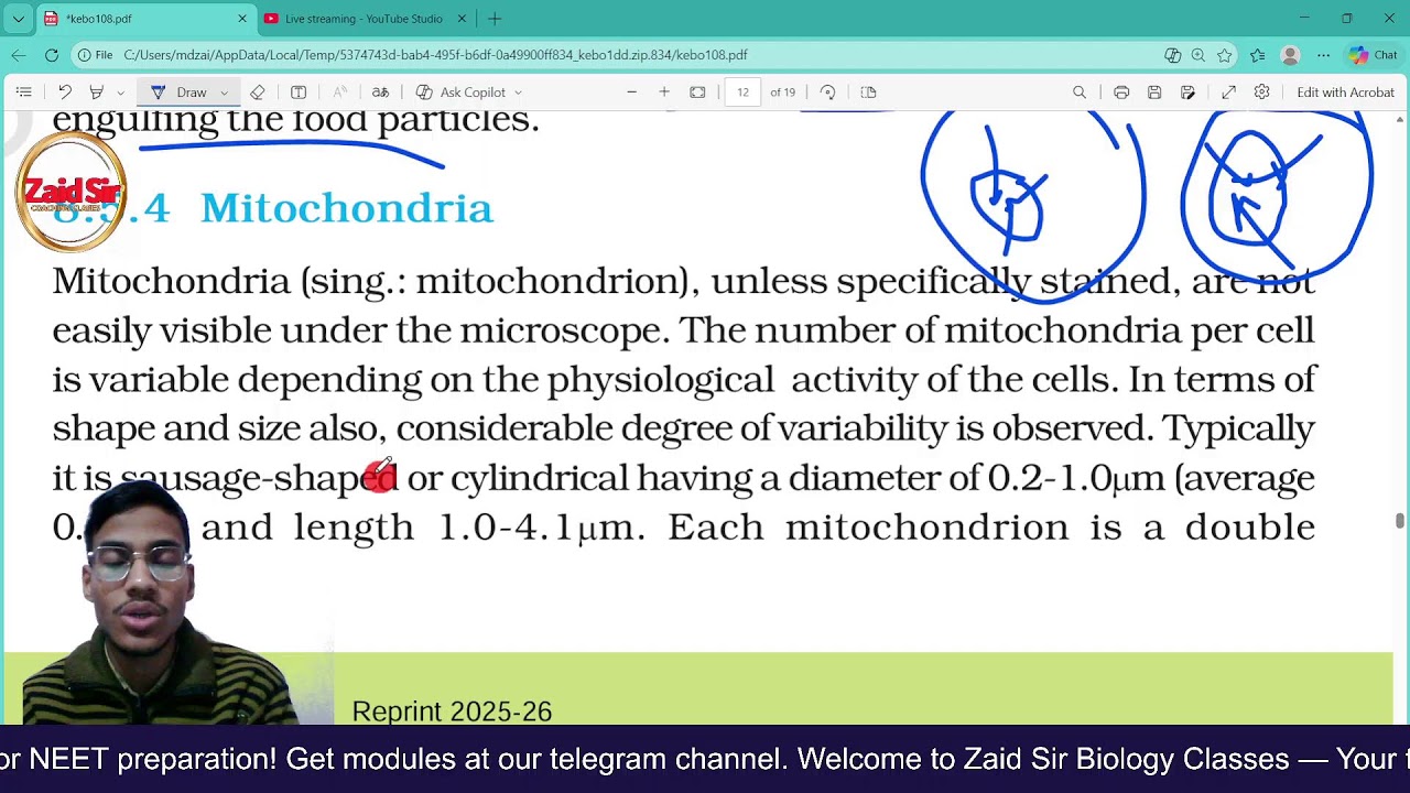 Zaid Sir Biology Classes Live Stream