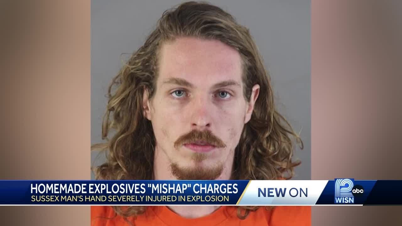 Man charged after explosives mishap in Sussex seriously injured his hand