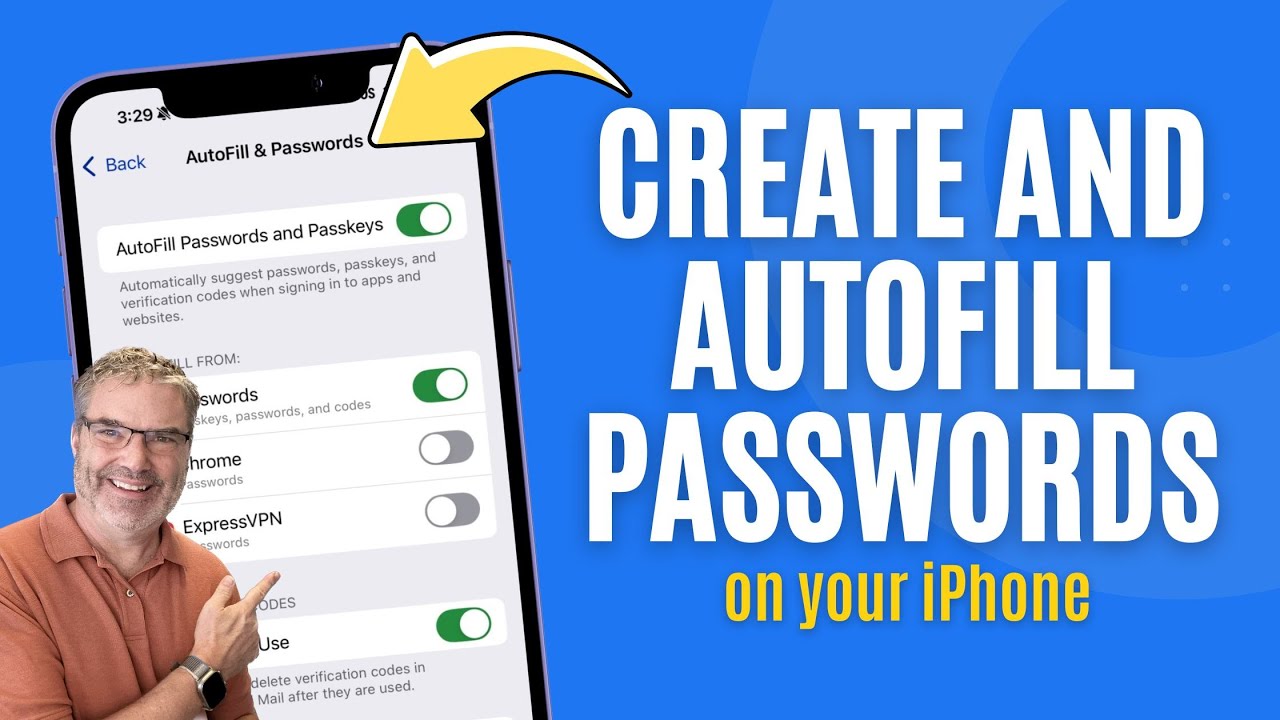 Нужна помощь с паролем на iPhone? Ознакомьтесь с функциями автозаполнения на iPhone!