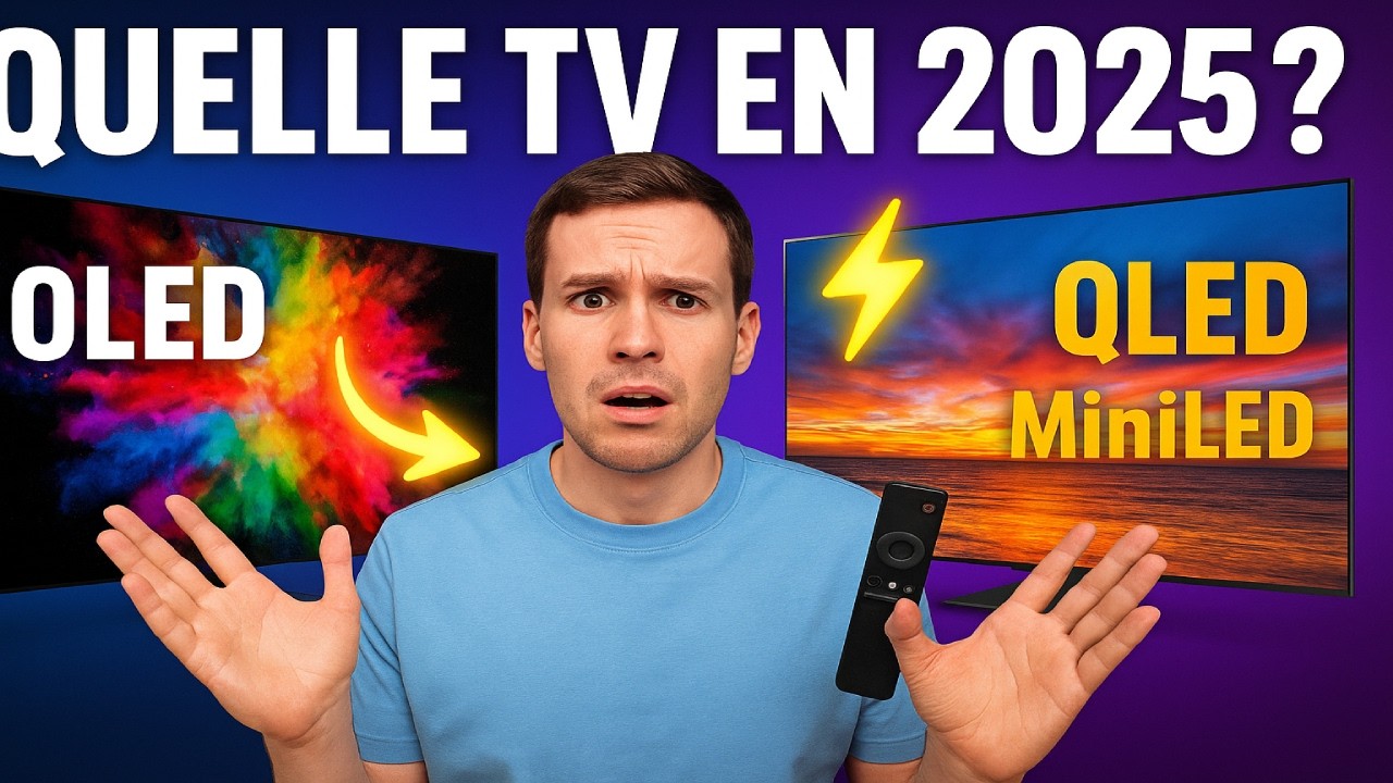 Quelle TV acheter en 2025 ? OLED, QLED, QNED, MiniLED passés au crible