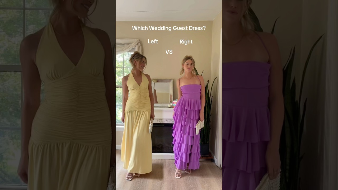 Which wedding guest dress?