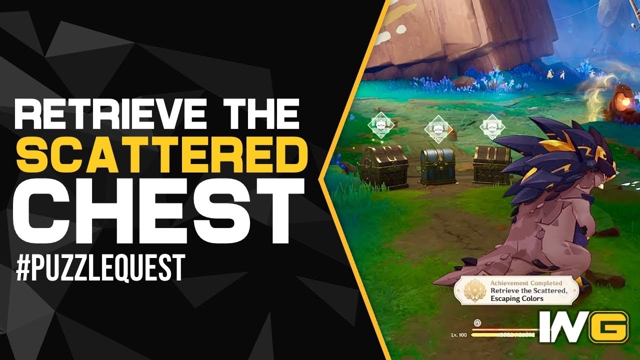 Nathan: Retrieve the Scattered, Escaping Colors [Secret Puzzle Chest]