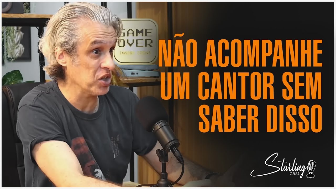 ESSE É O LADO BOM E RUIM DE ACOMPANHAR UM ARTISTA | Fernando Vidal | Starling Cast.