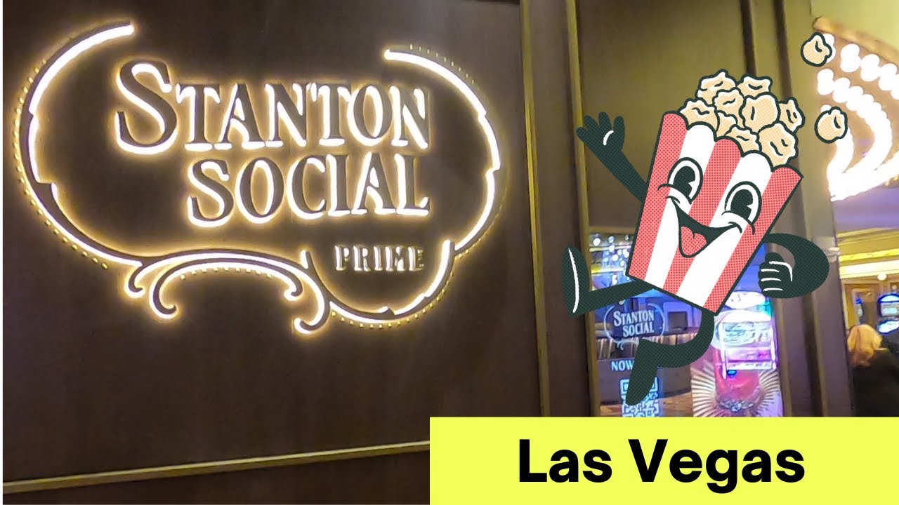 Stanton Social Prime Experience at Caesars Palace (2024) Unique Desserts and Classic Steak