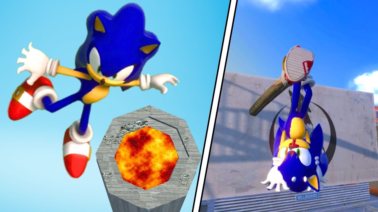 Sonic NPC Ragdoll Physics Compilation #53 | Overgrowth