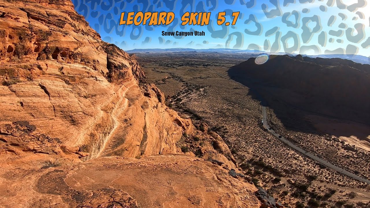 Leopard Skin 5.7 - Snow Canyon, UT