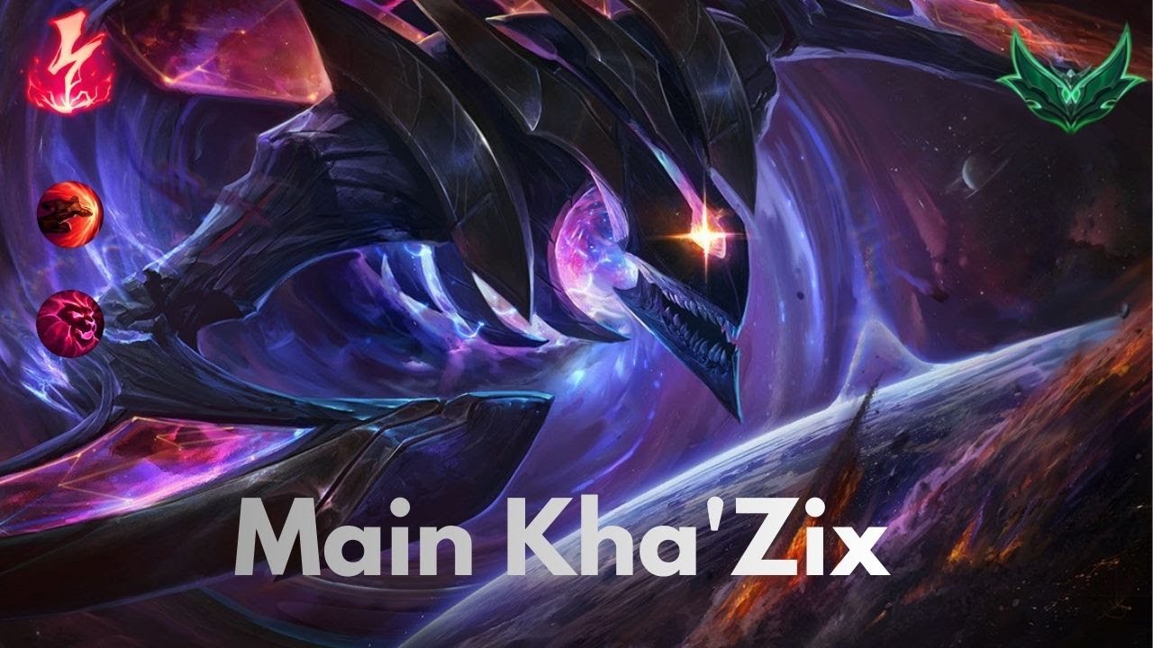 Partida con Kha'Zix vs Master Yi (lag) en la jungla gameplay!