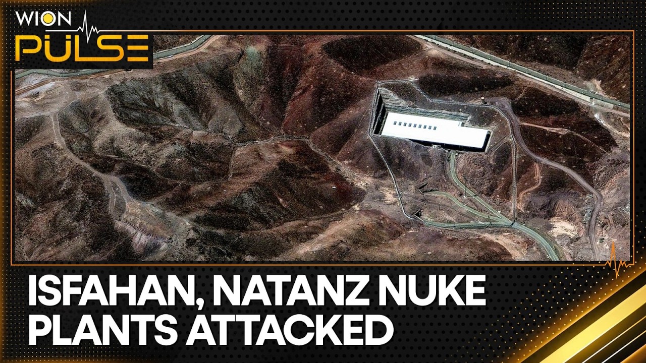 US, Israel Strike Iran’s Isfahan, Natanz Nuclear Sites | WION Pulse