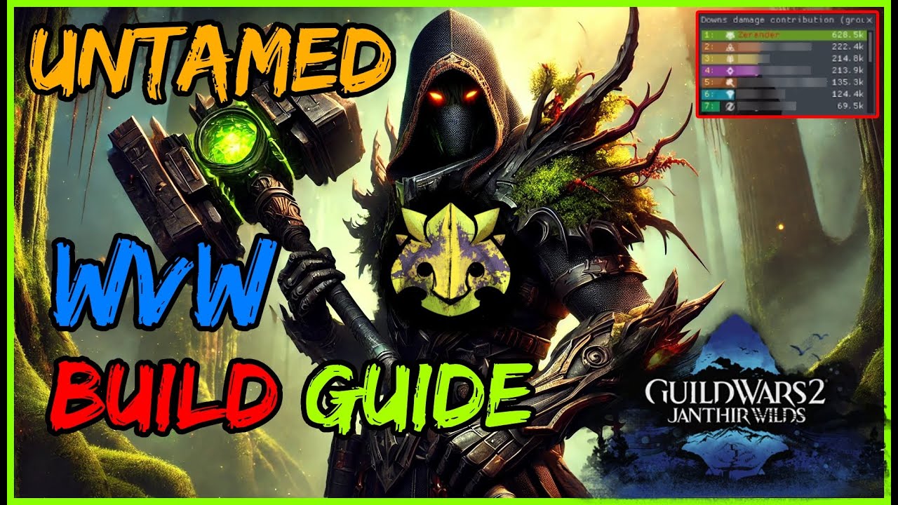 🔥 Untamed DPS WvW Build Guide | GW2 | Dominate the Battlefield! 🐺💥