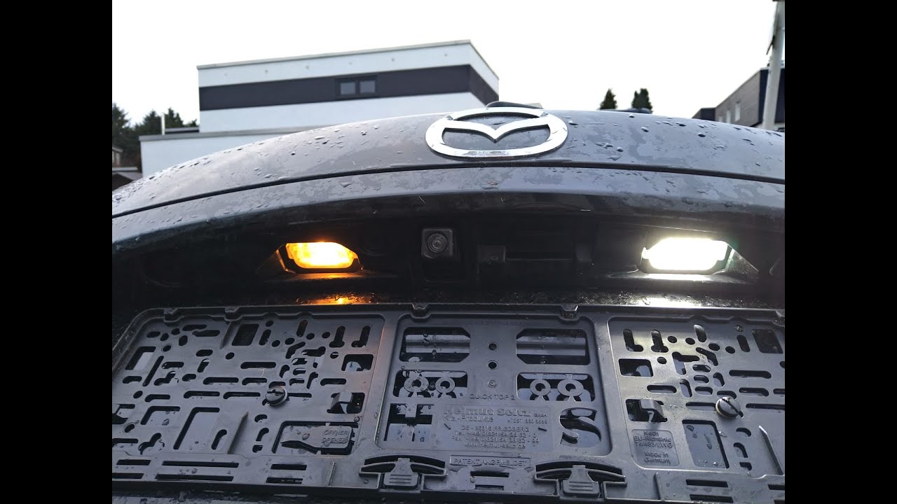 LED Kennenzeichen Beleuchtung für Mazda 3 2013-2016