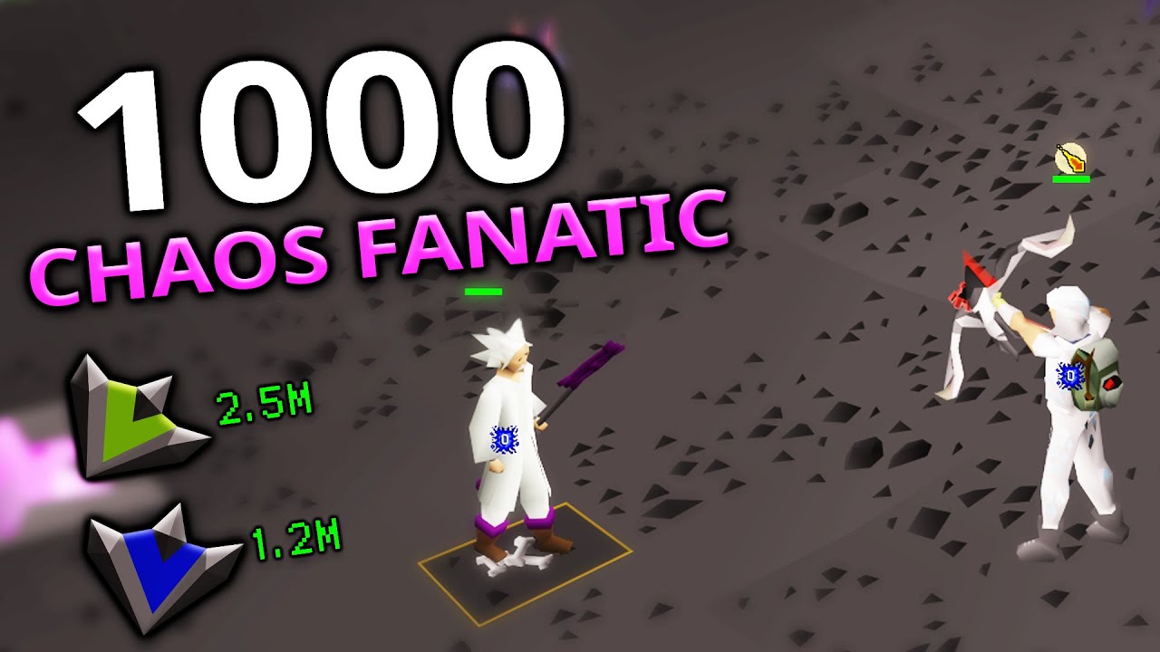 Loot From 1,000 Chaos Fanatic (2025) ft. Anti-Pking