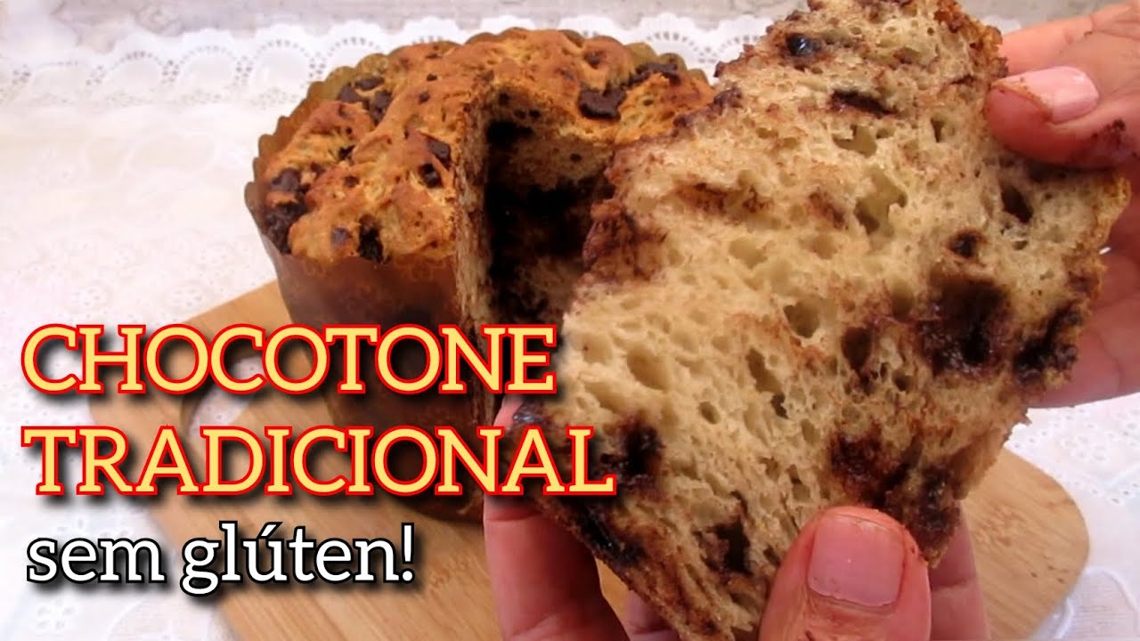 CHOCOTONE TRADICIONAL SEM GL&Uacute;TEN | continua macio at&eacute; no outro dia fora da geladeira | DESFIA