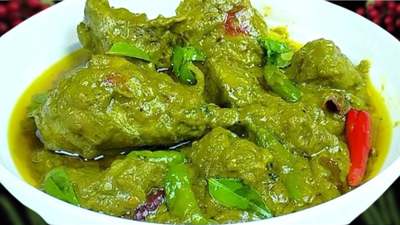 Hyderabadi Green Chicken Fry by Cook with Farooq | New Chicken Recipe | Chicken Hara Masala